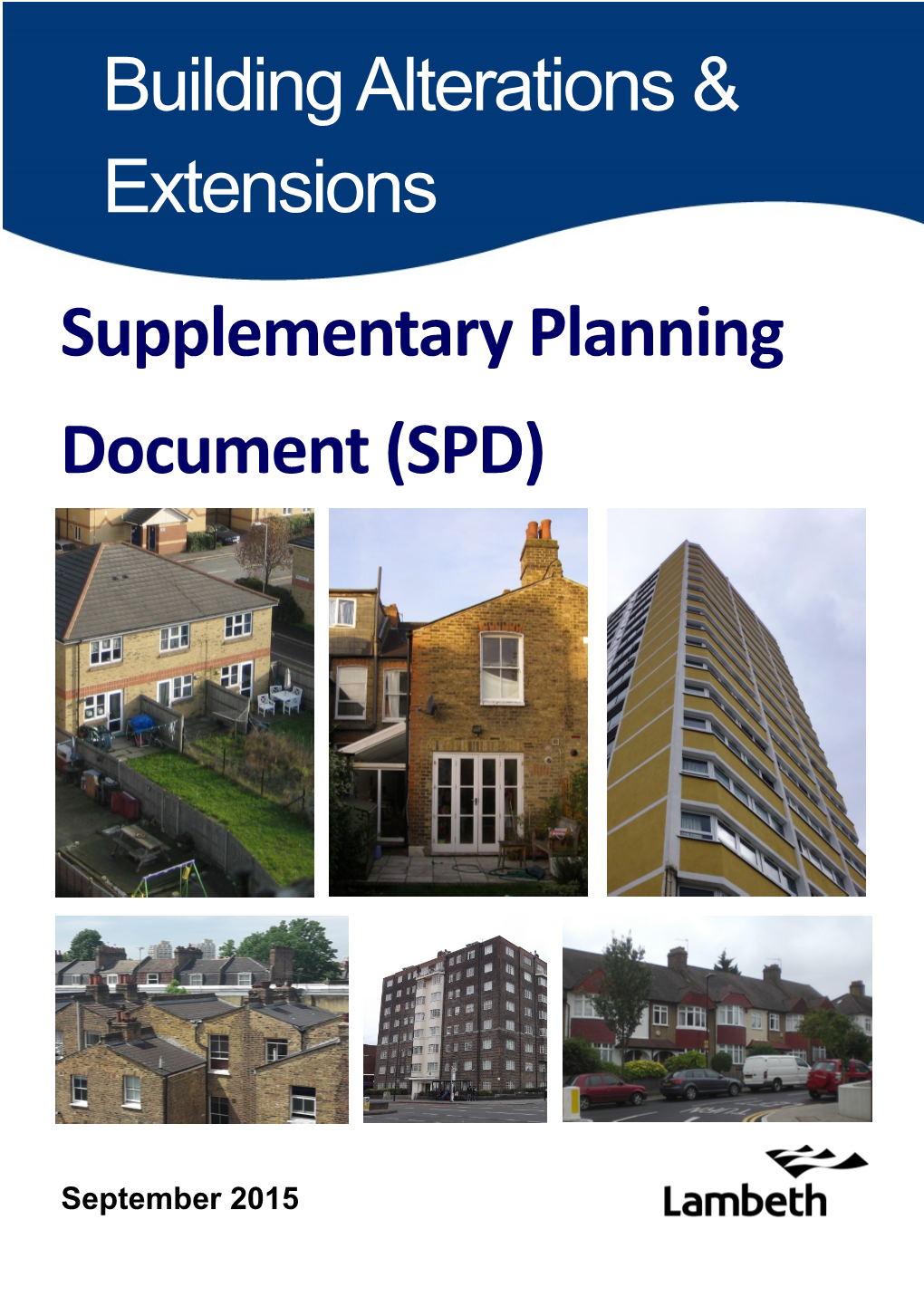 Building Alterations & Extensions Supplementary Planning Document