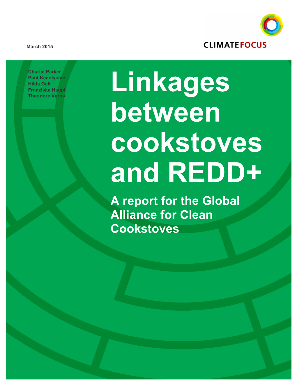 Linkages Between Cookstoves and REDD+