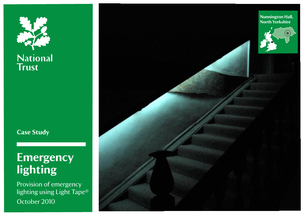Emergency Lighting Provision of Emergency Lighting Using Light Tape® October 2010 the Project Design