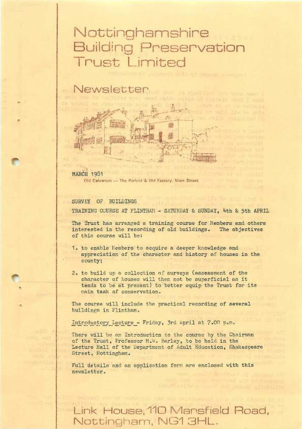 03/1981 Newsletter 12Pgs