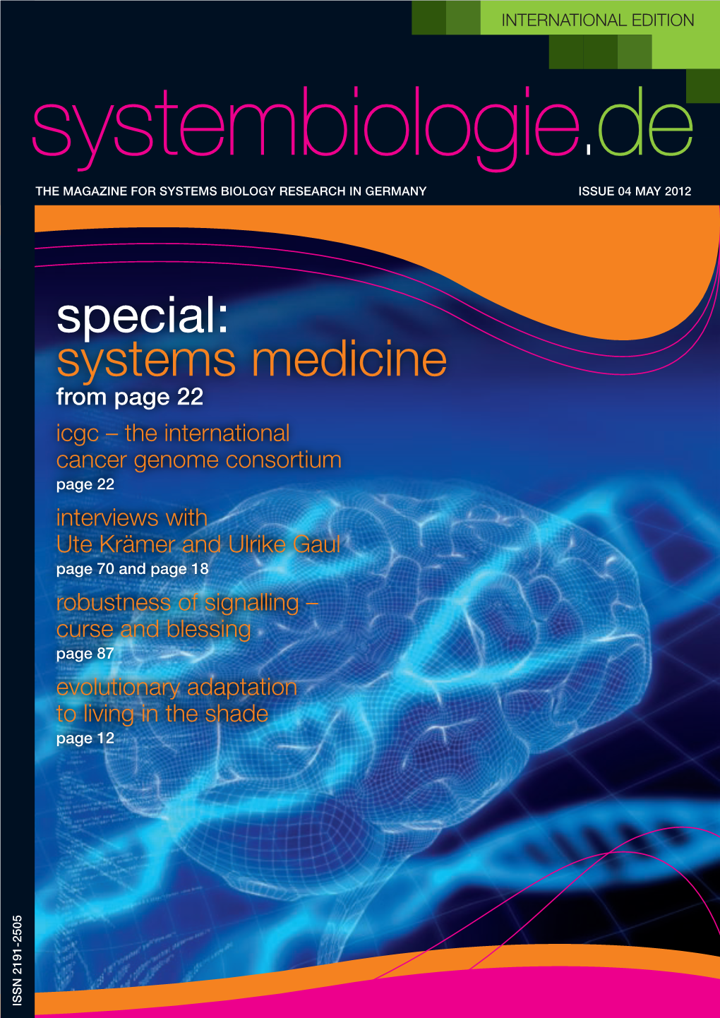 Special: Systems Medicine