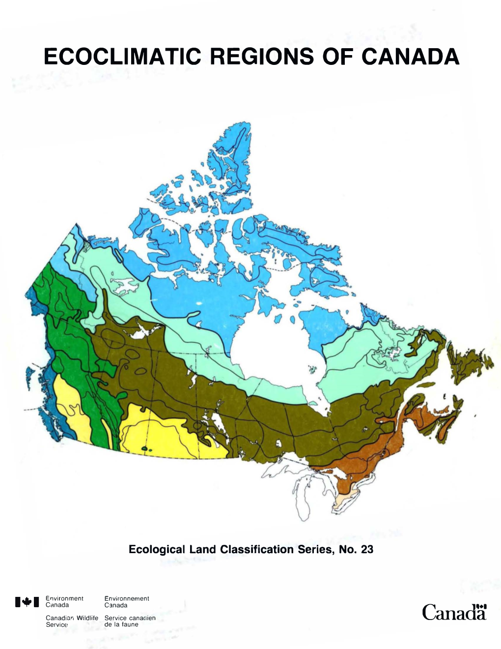ECOCLIMATIC REGIONS of CANADA Canada