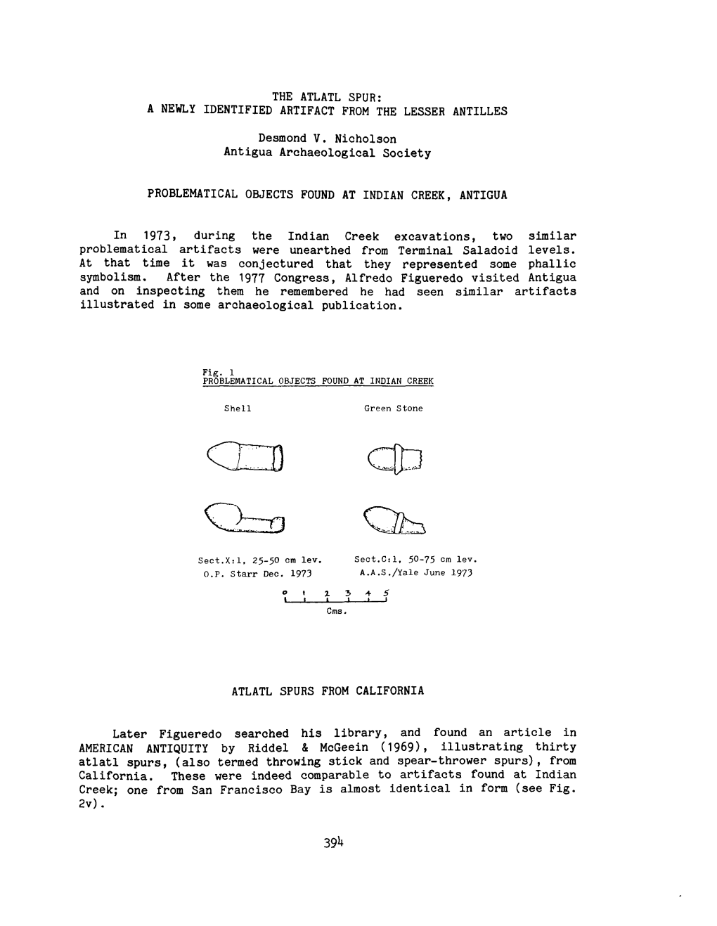 The Atlatl Spur: a Newly Identified Artifact from the Lesser Antilles