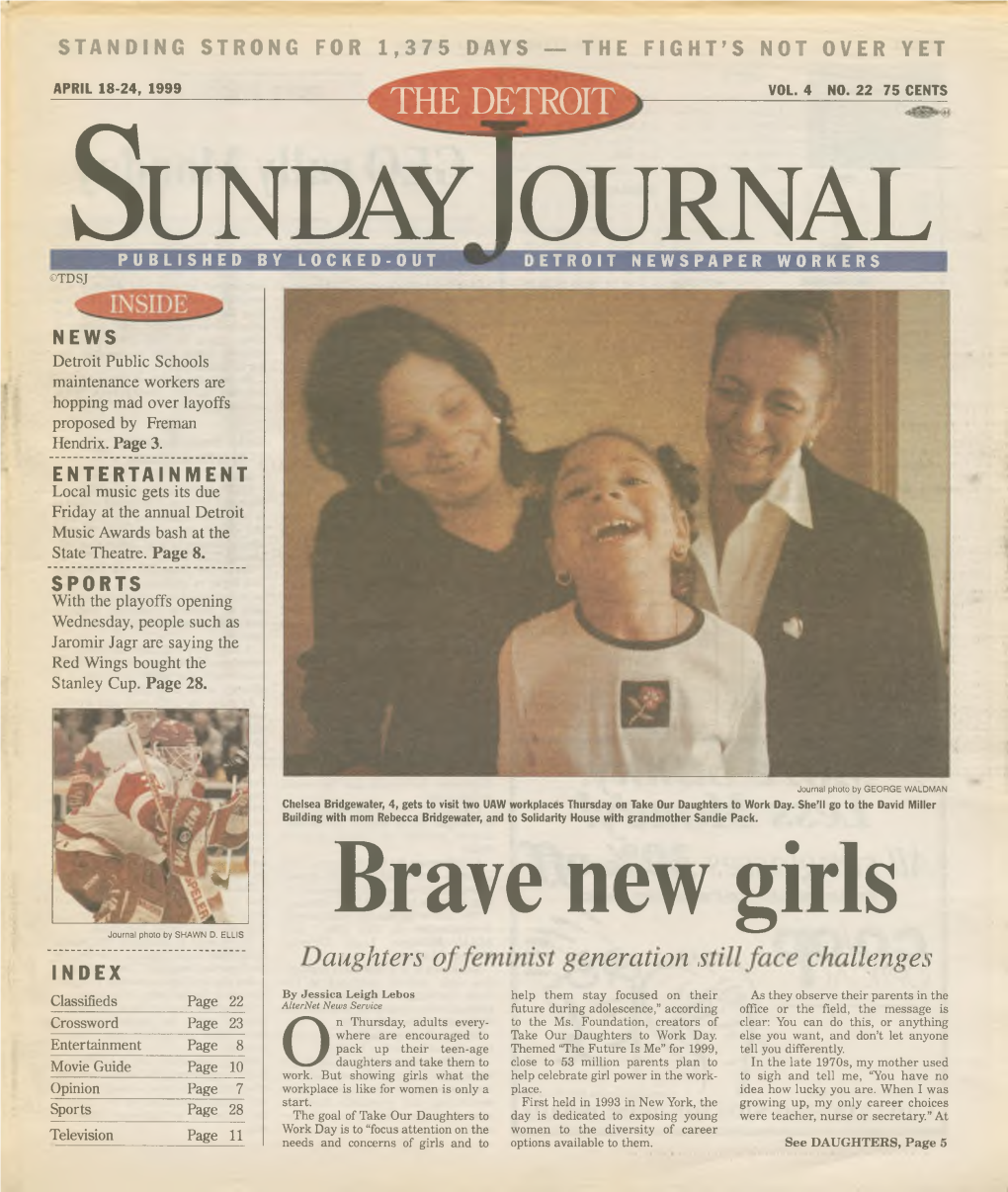 Brave New Girls Journal Photo by SHAWN D