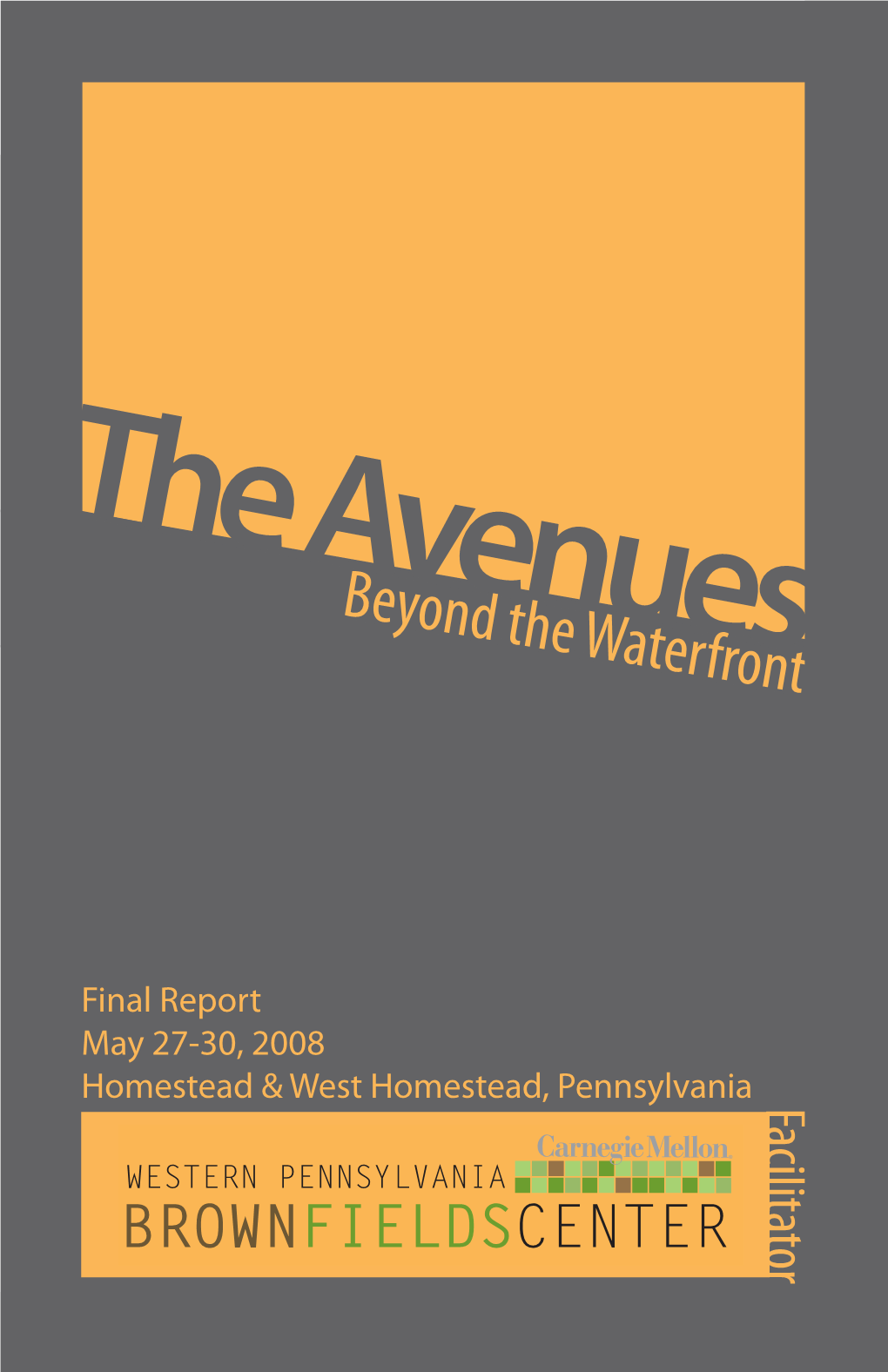 Beyond the Waterfront,” in Collaboration with the Communities of Homestead and West Homestead, Pennsylvania