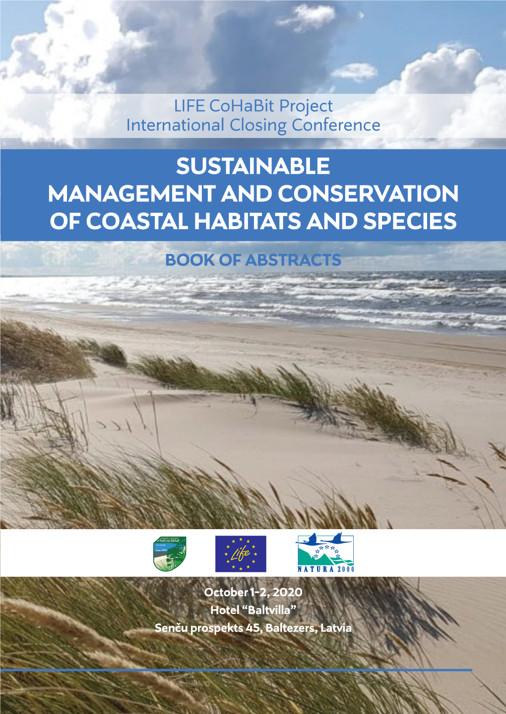 Sustainable Management and Conservation of Coastal Habitats and Species Book of Abstracts