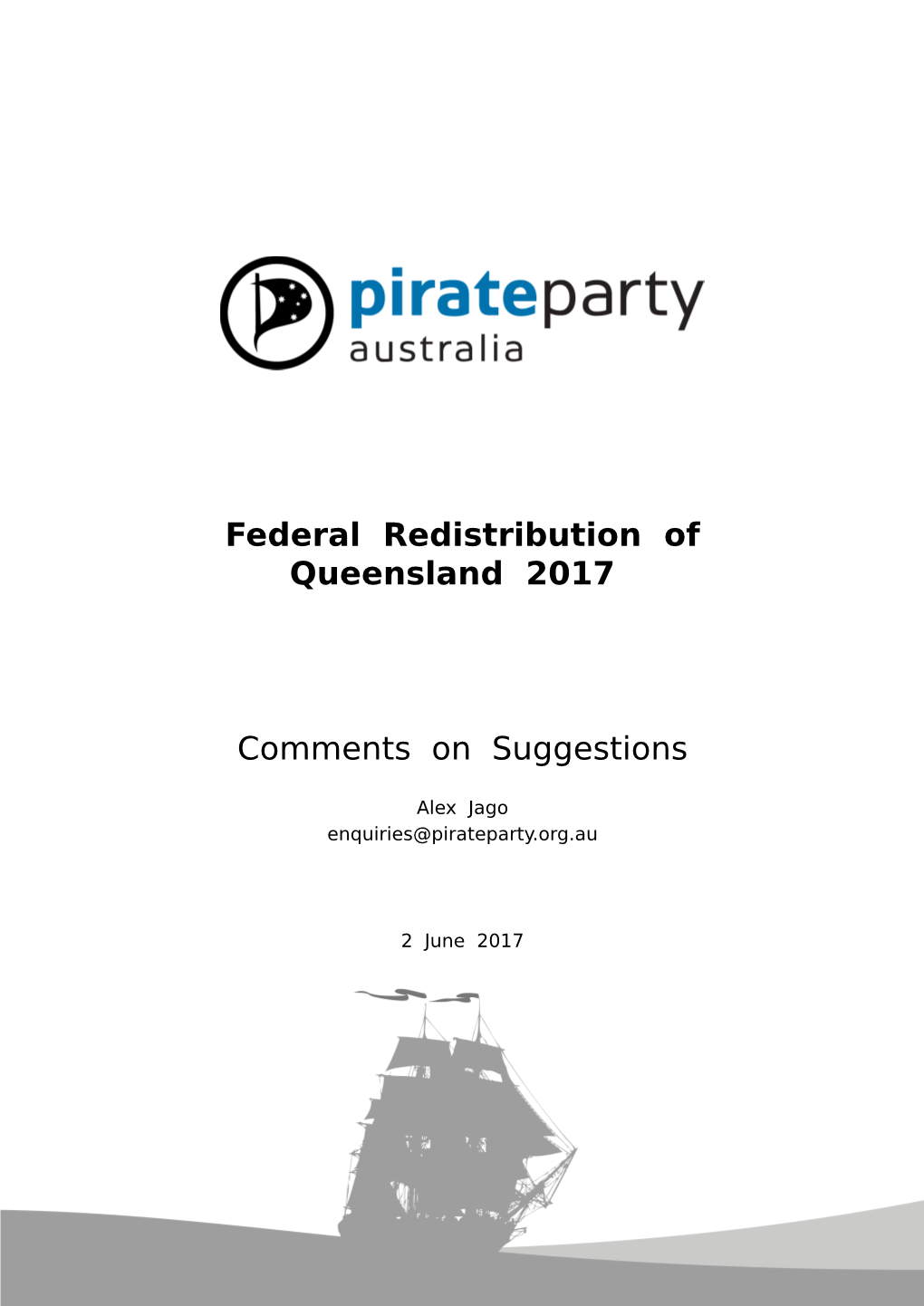 Federal Redistribution of Queensland 2017
