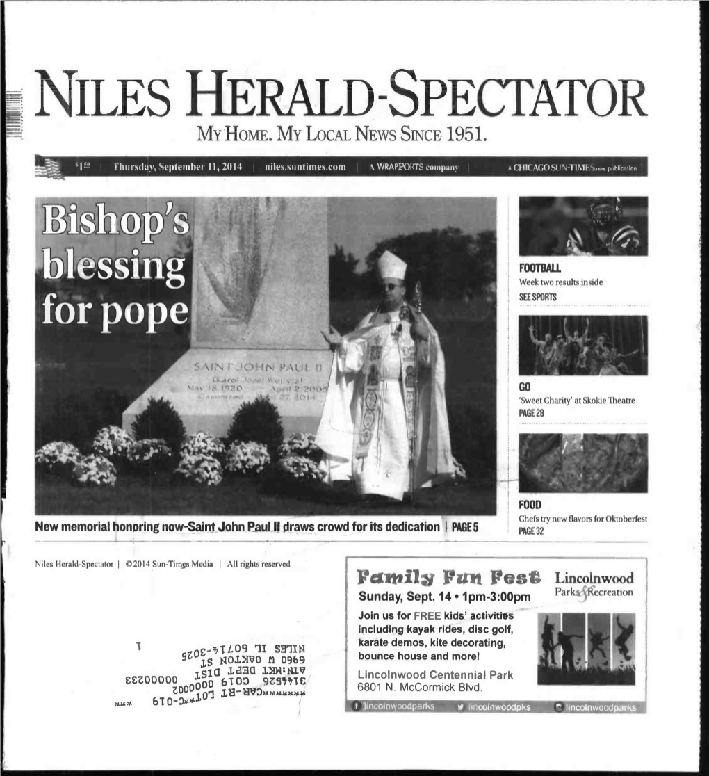 NILES HERALD -SPECTATOR Myhor