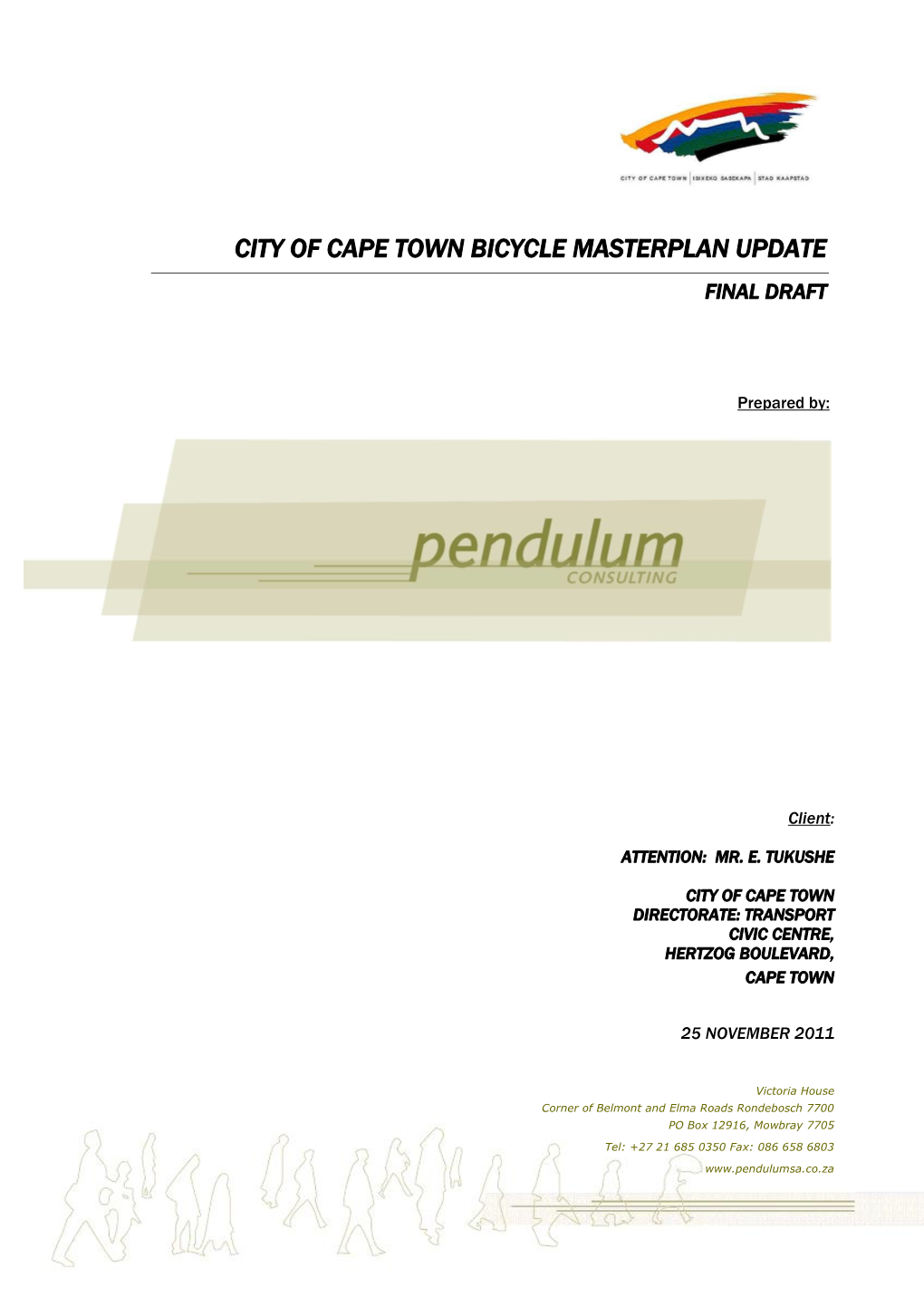 City of Cape Town Bicycle Masterplan Update Final Draft