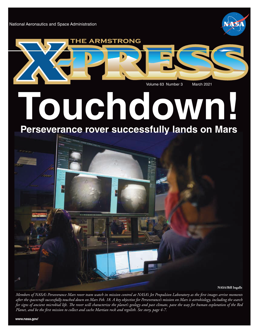 NASA Armstrong X-Press March 2021