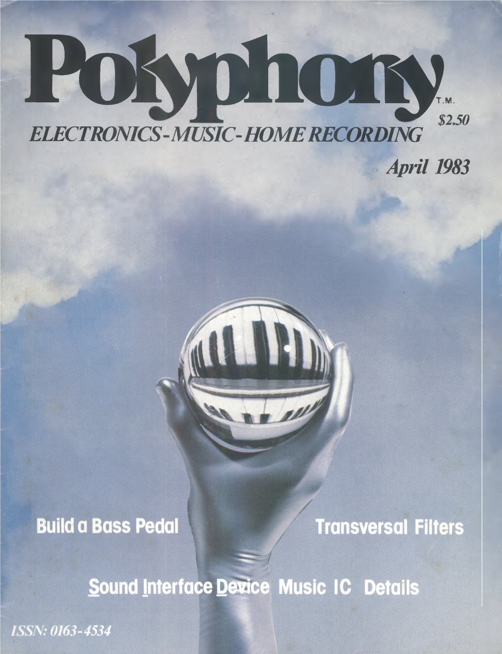 ELECTRONICS-MUSIC-HOME RECORDING April 1983