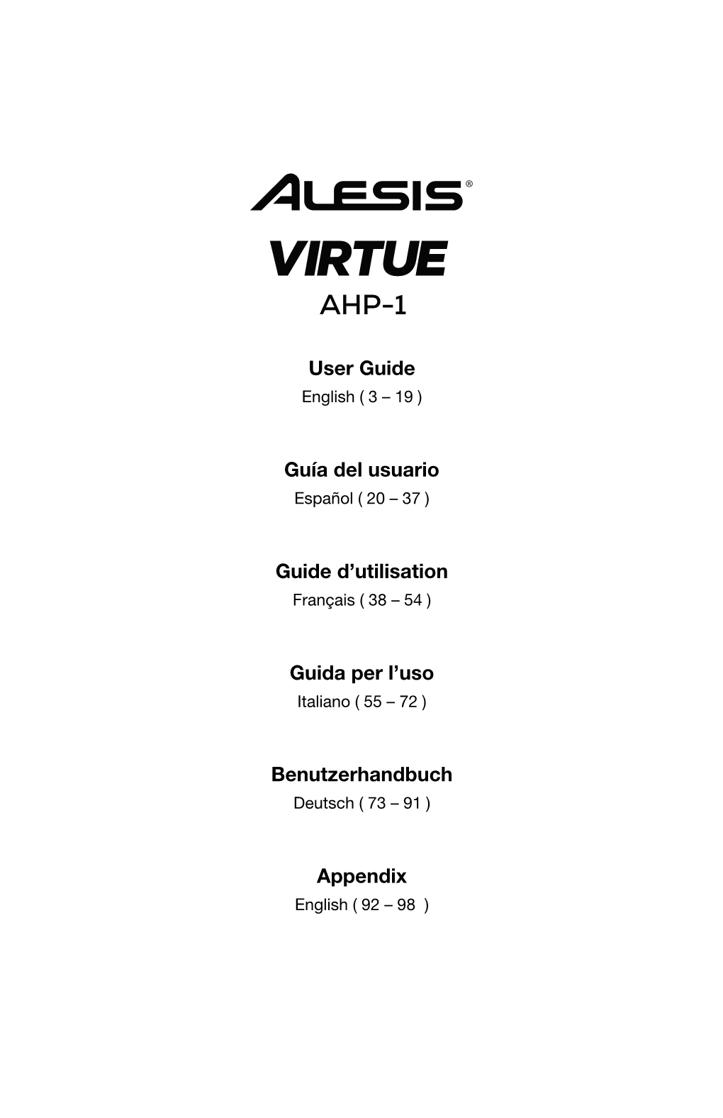 Virtue User Guide V1.1