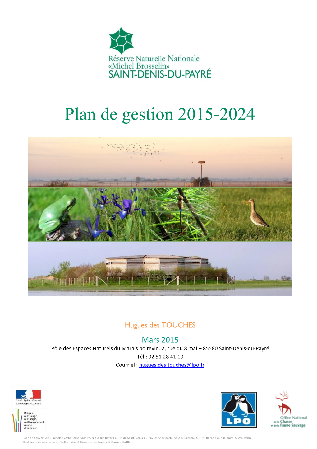 Plan De Gestion 2015-2024