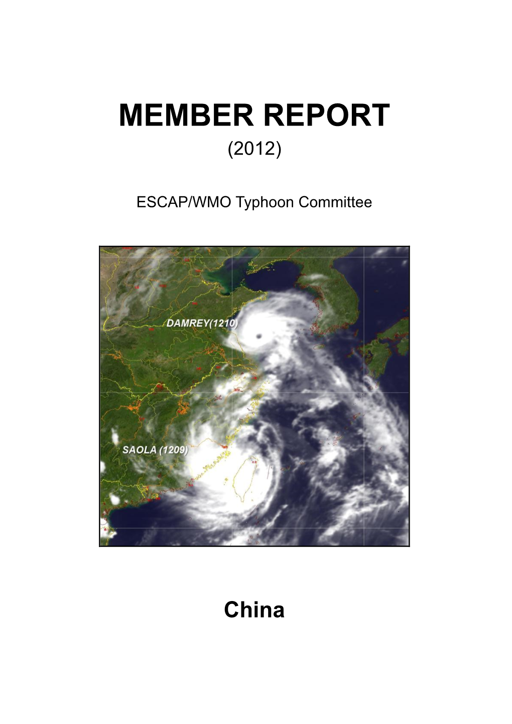 Member Report: China