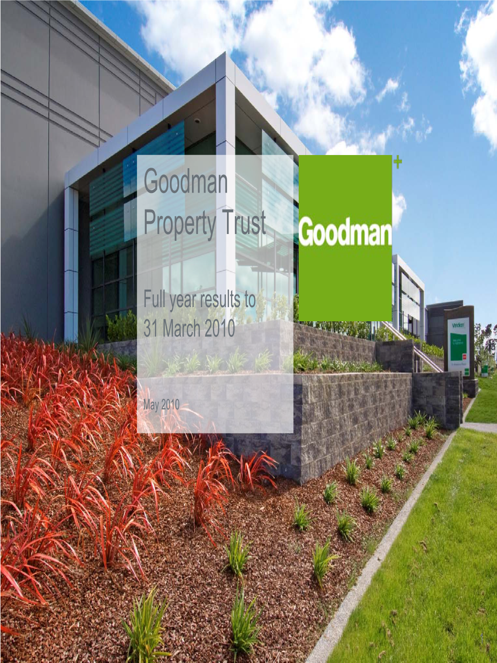 Goodman Property Trust