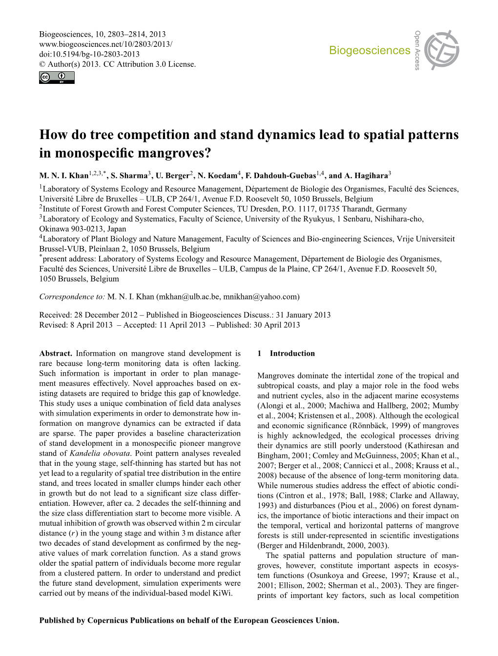 How Do Tree Competition and Stand Dynamics Lead to Spatial Patterns In