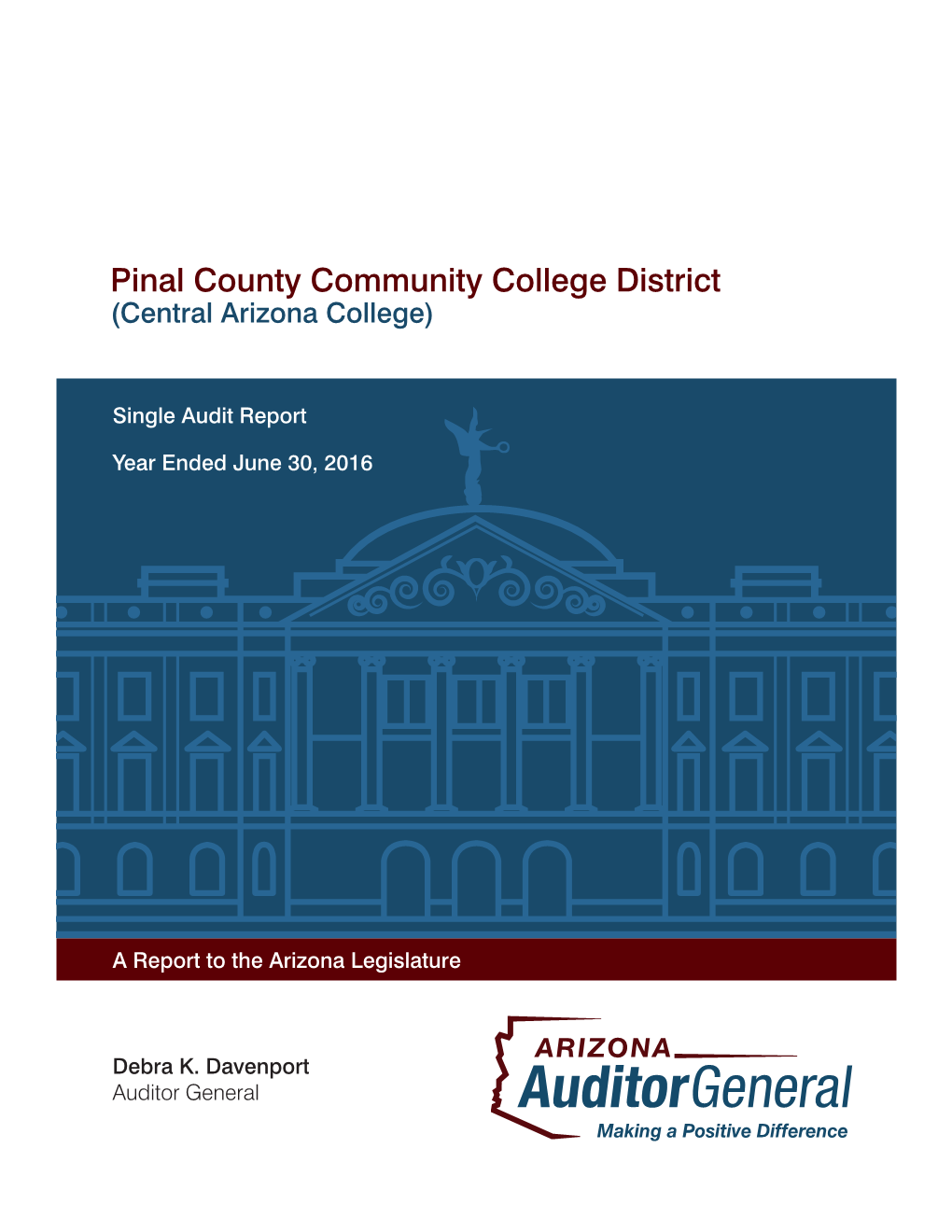 Pinal County Community College District (Central Arizona College)
