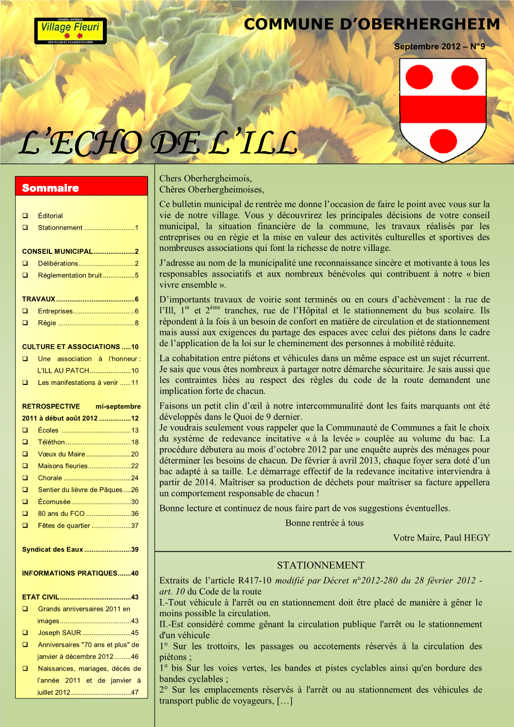 Bulletin N°09