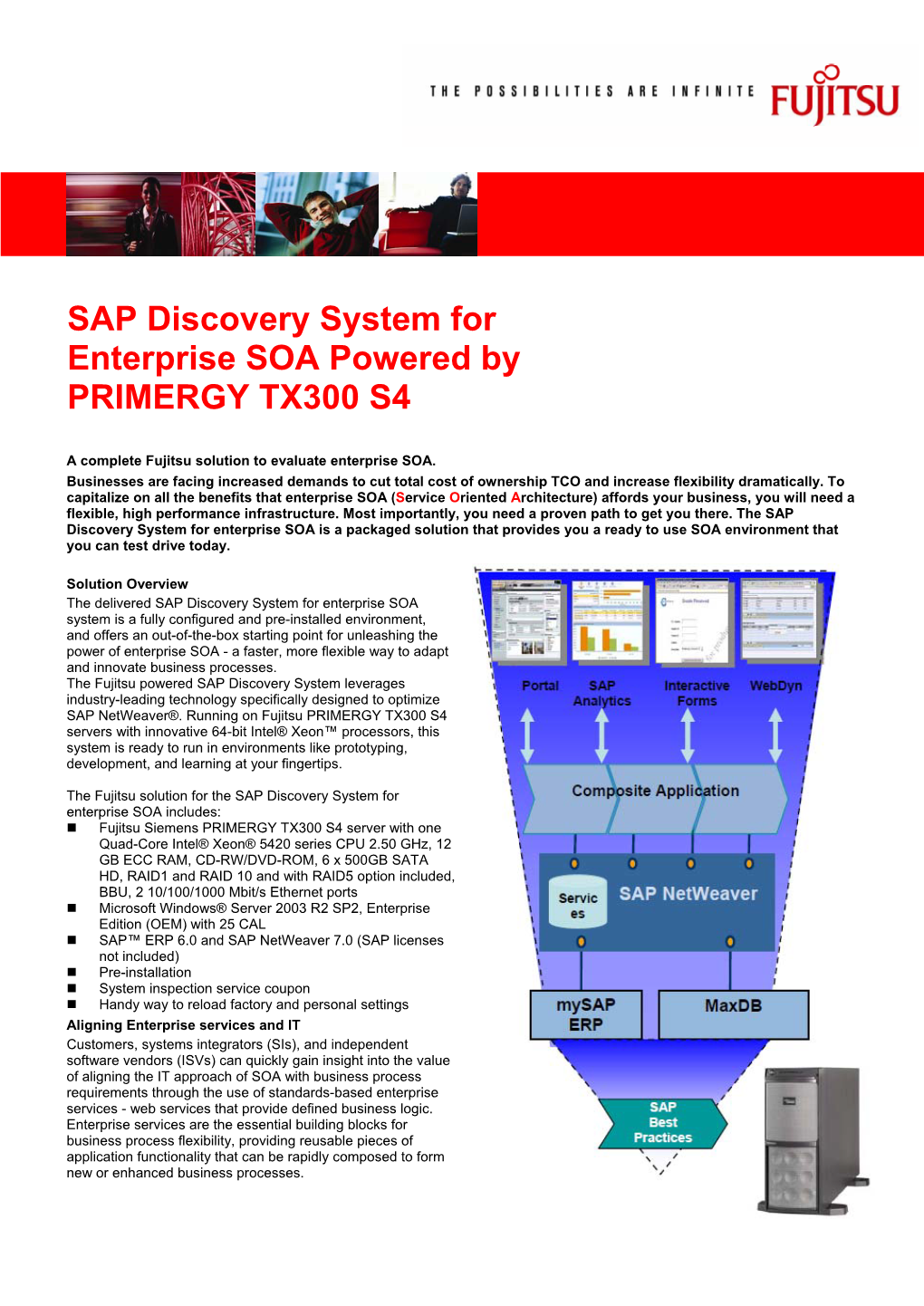 SAP Discovery System for Enterprise SOA Powered by PRIMERGY