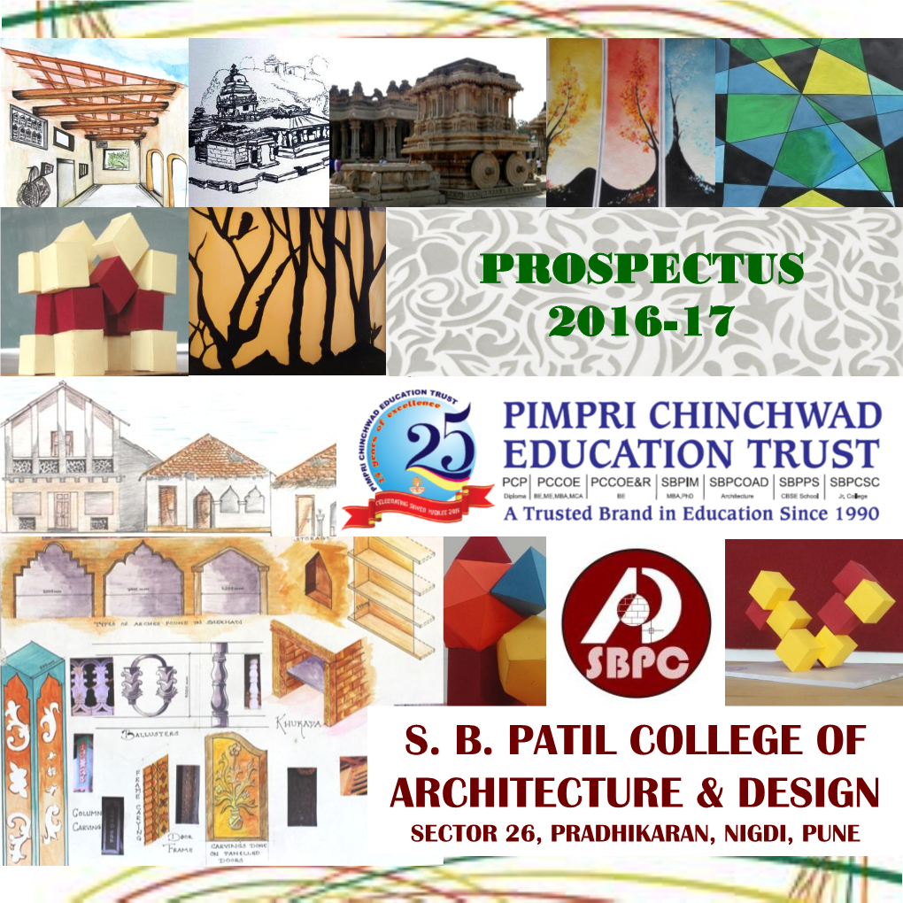 SB Patil College of Architecture & Design