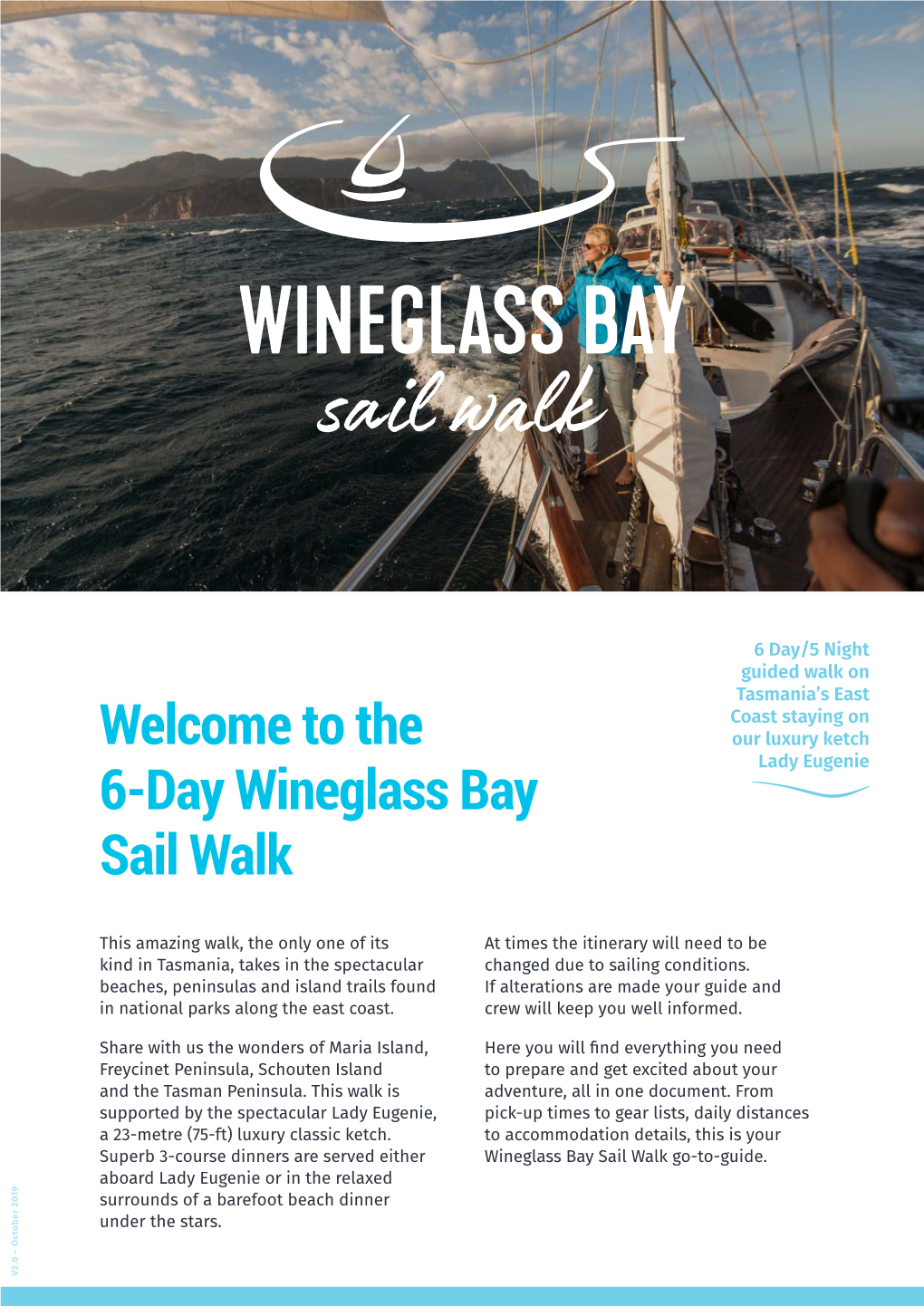 The 6-Day Wineglass Bay Sail Walk