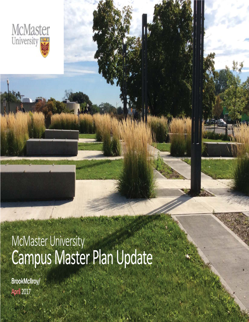 Mcmaster University Campus Master Plan Update
