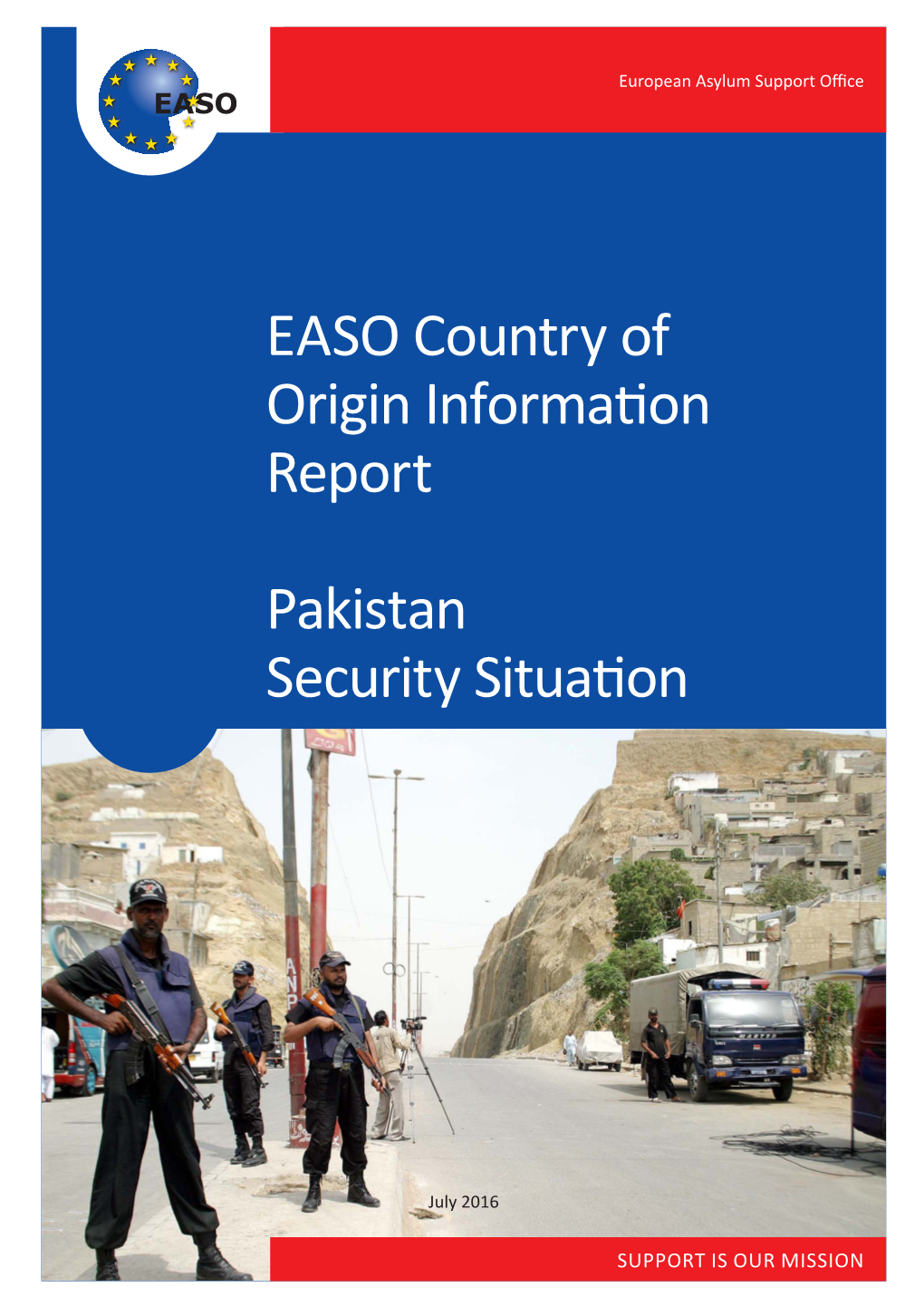 EASO Country of Origin Information Report Pakistan Security