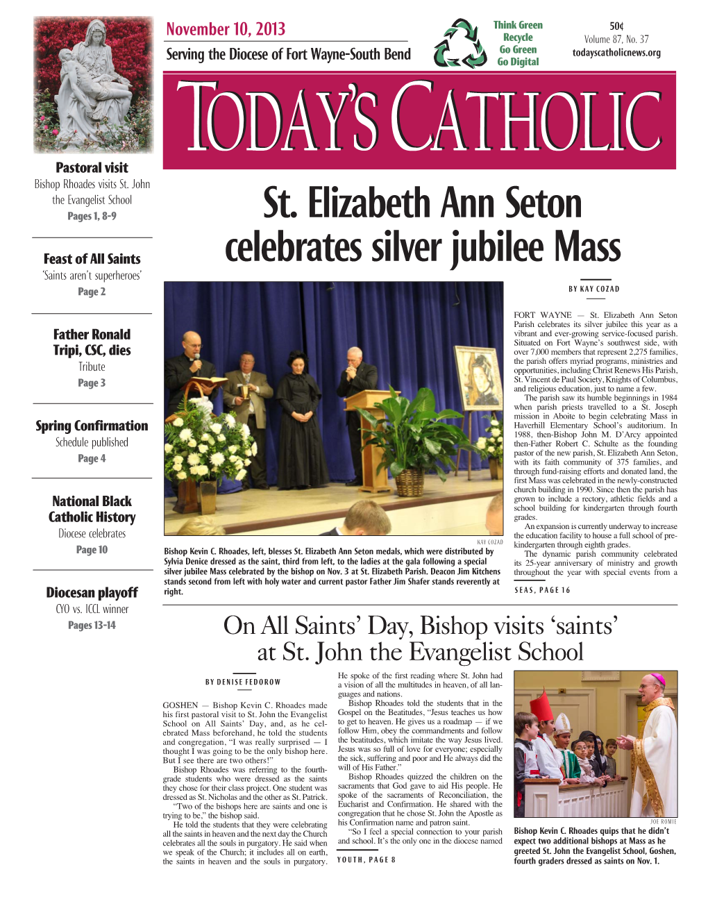 St. Elizabeth Ann Seton Celebrates Silver Jubilee Mass