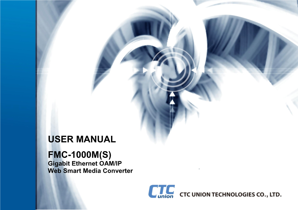 User Manual Fmc-1000M(S)