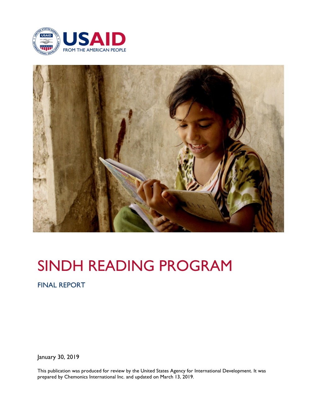 Sindh Reading Program