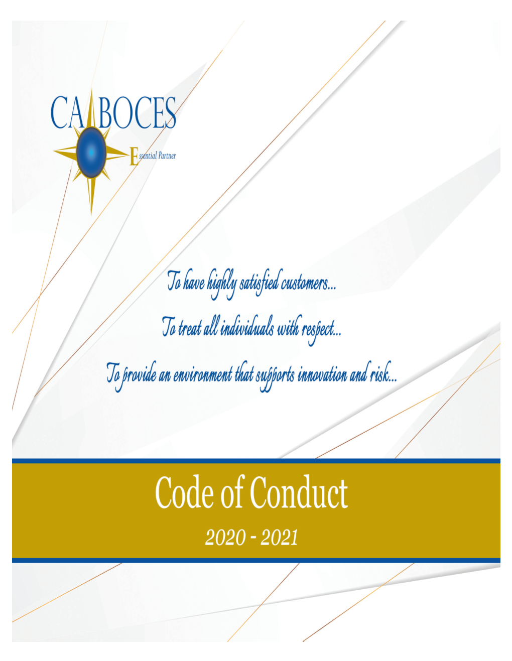 2020-2021 Code of Conduct