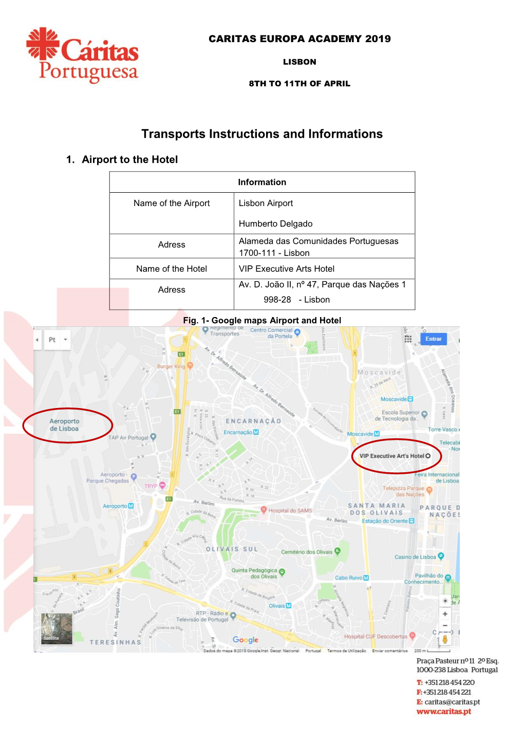 Transports Instructions and Informations