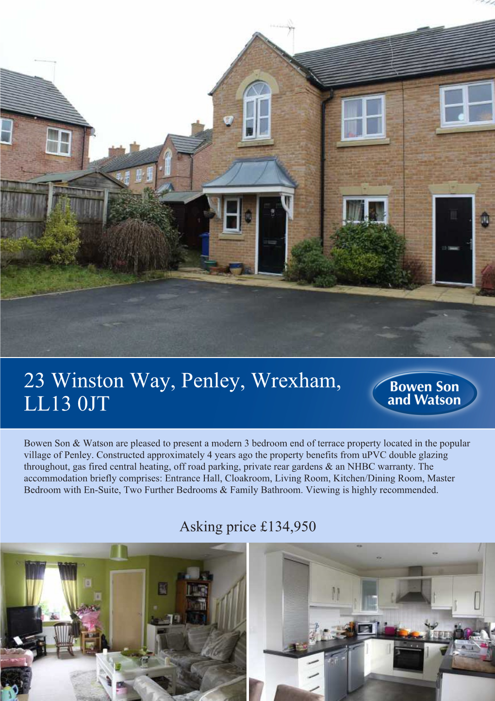 23 Winston Way, Penley, Wrexham, LL13 0JT