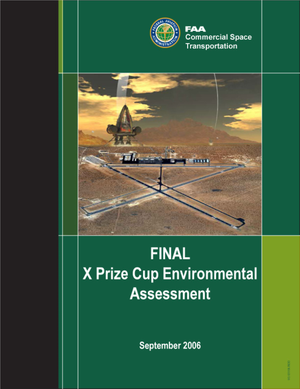 Final Environmental Assessment for X Prize