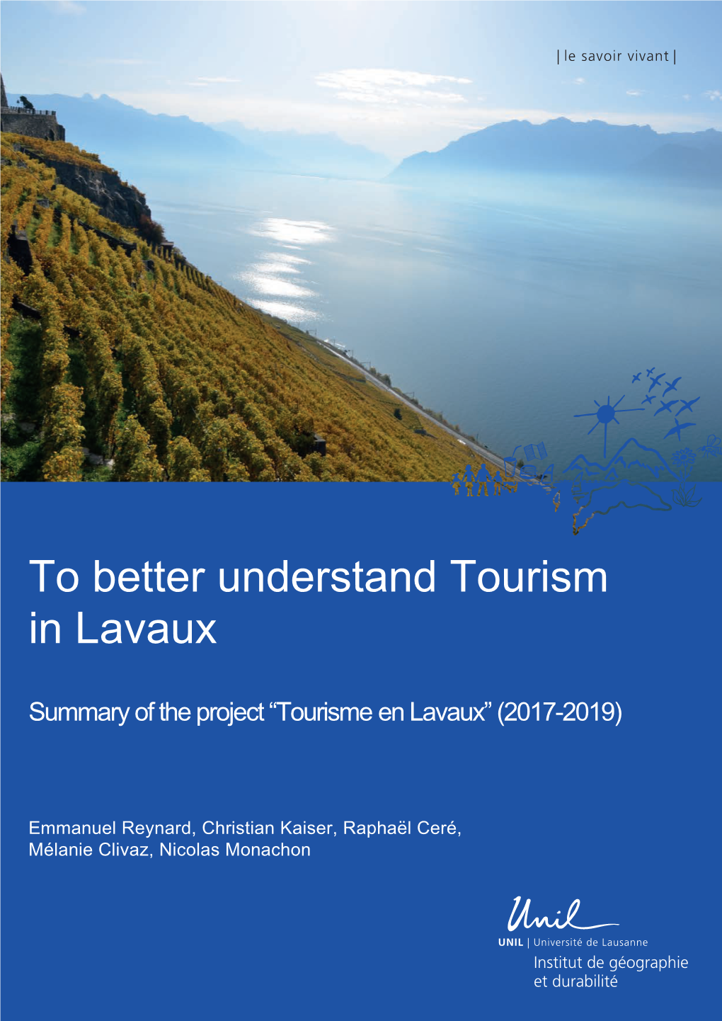 To Better Understand Tourism in Lavaux