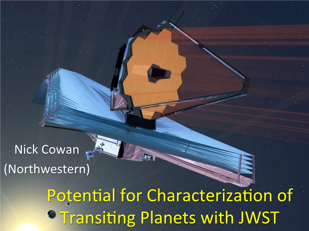 Potensal for Characterizason of Transisng Planets with JWST
