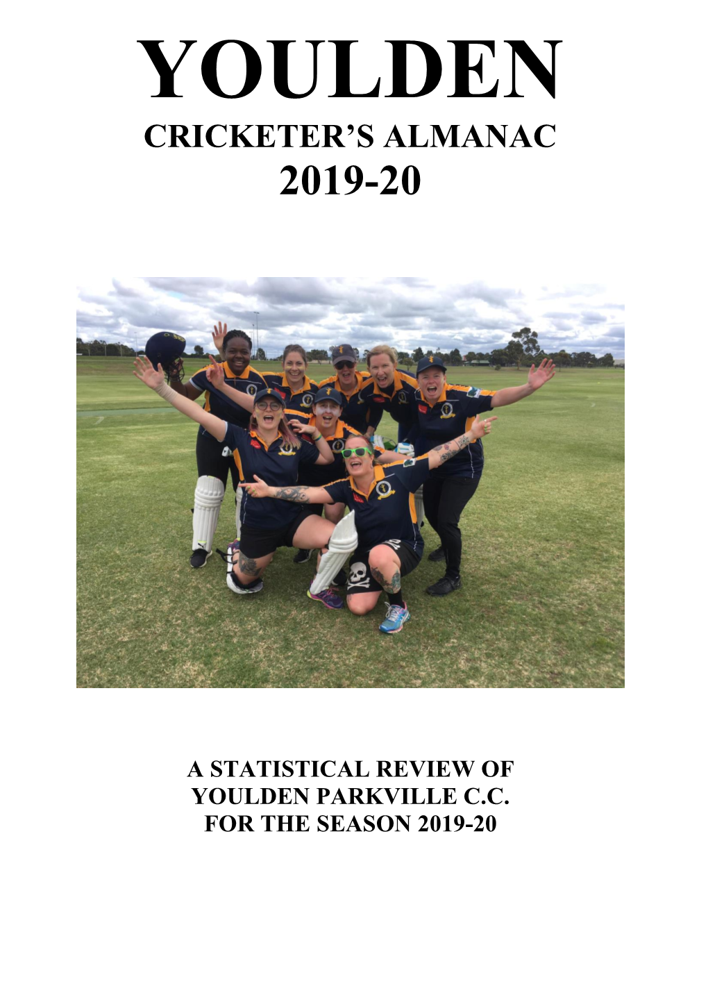 Youlden Cricketer's Almanac 2019-20