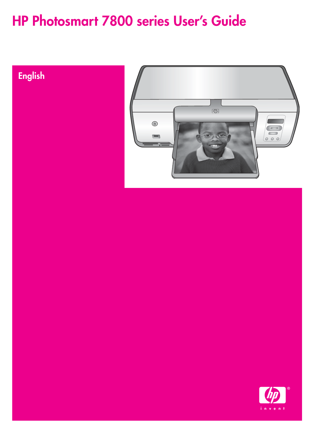 HP Photosmart 7800 Series User's Guide 1 Aligning the Print Cartridges