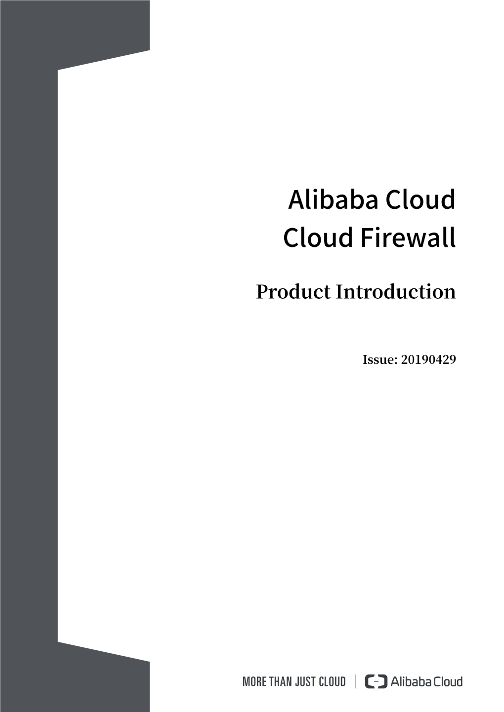 Alibaba Cloud Cloud Firewall
