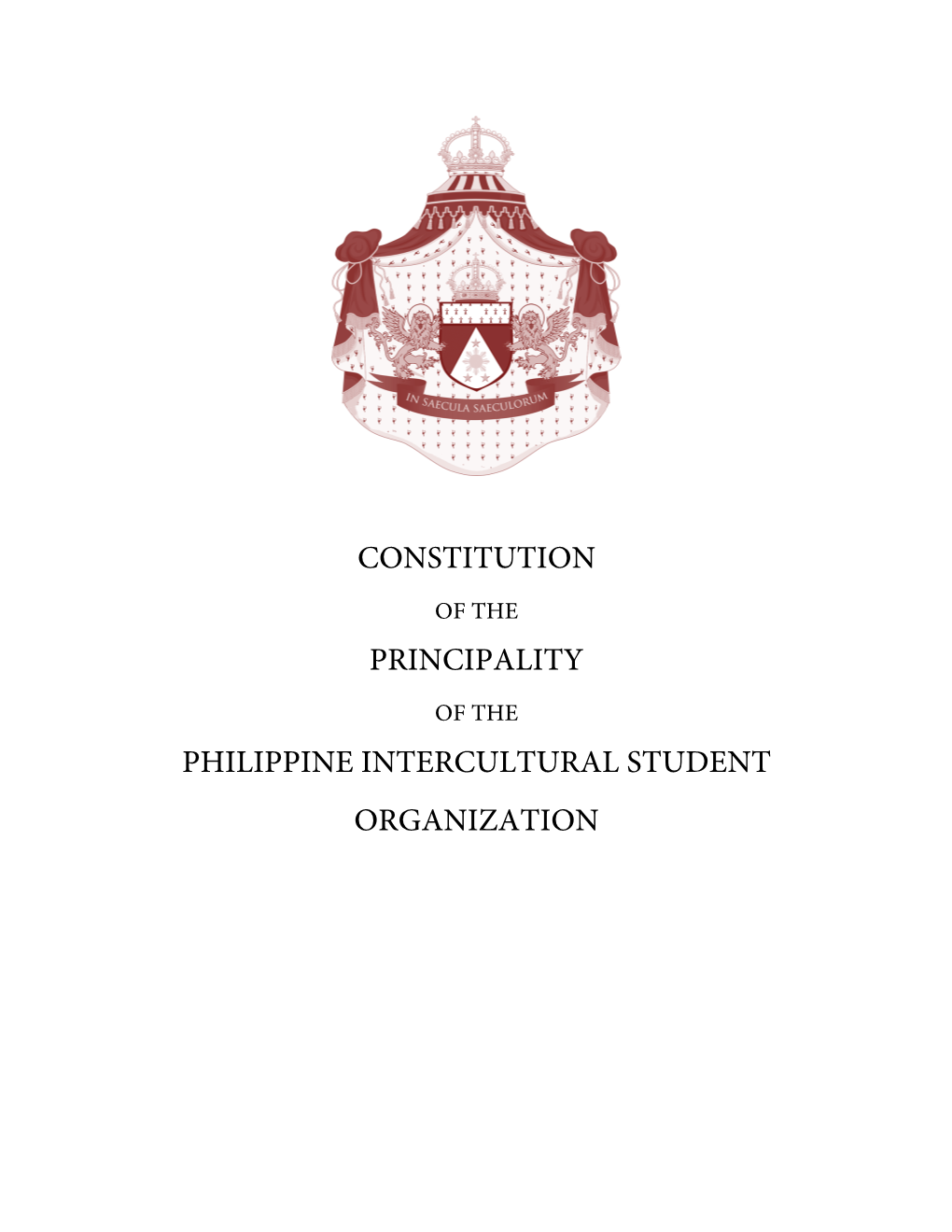 Constitution Principality Philippine Intercultural