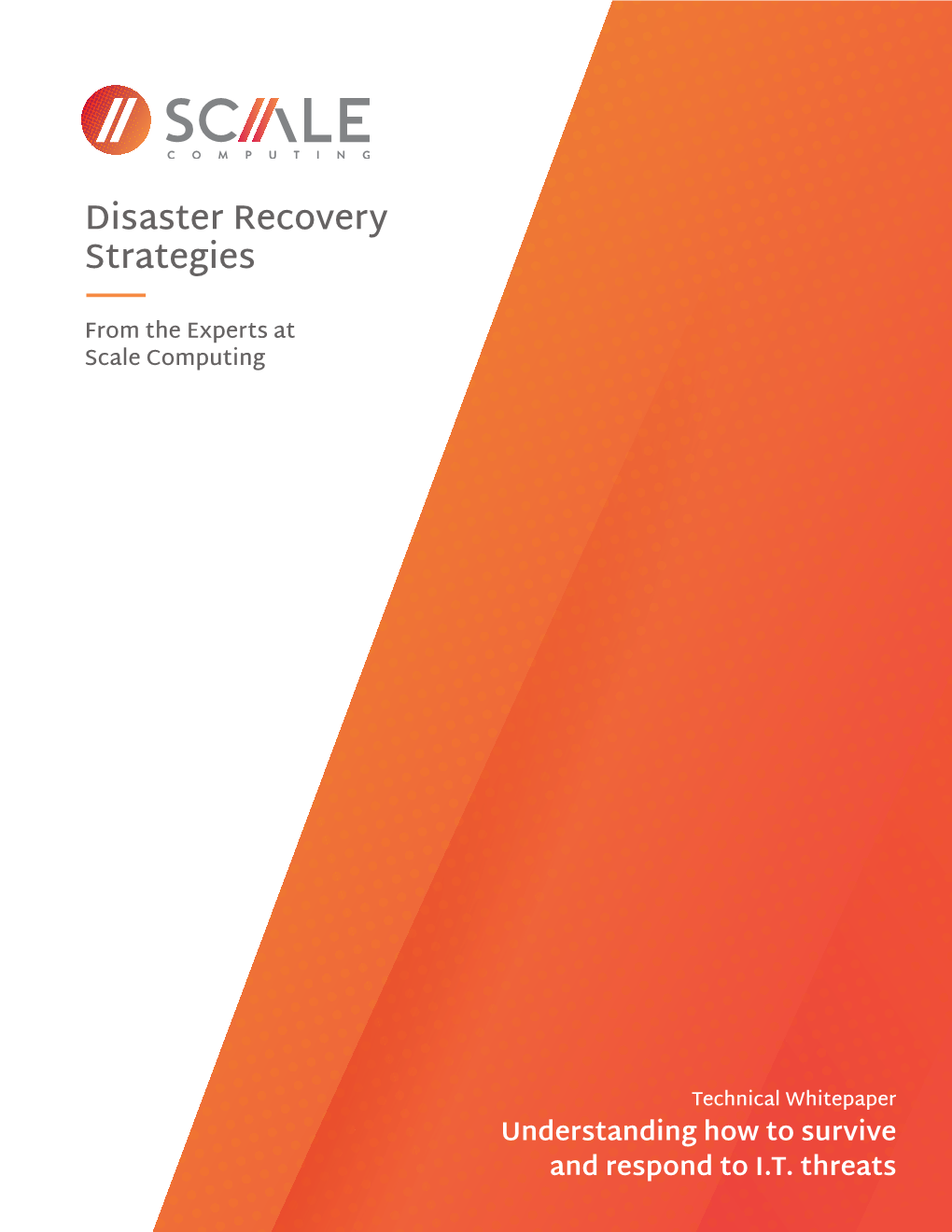 Disaster Recovery Strategies with Scale