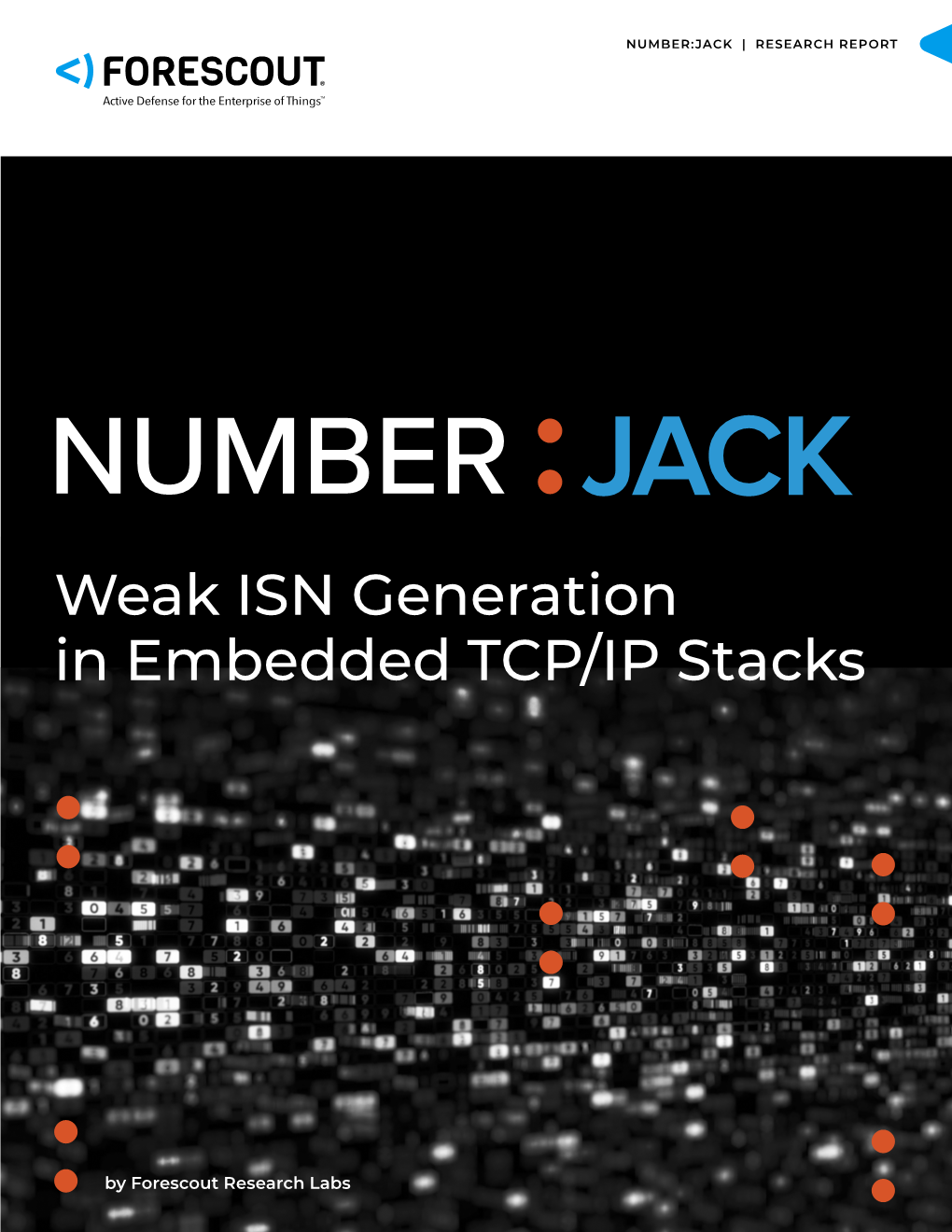 NUMBER:JACK Weak ISN Generation in Embedded TCP/IP Stacks