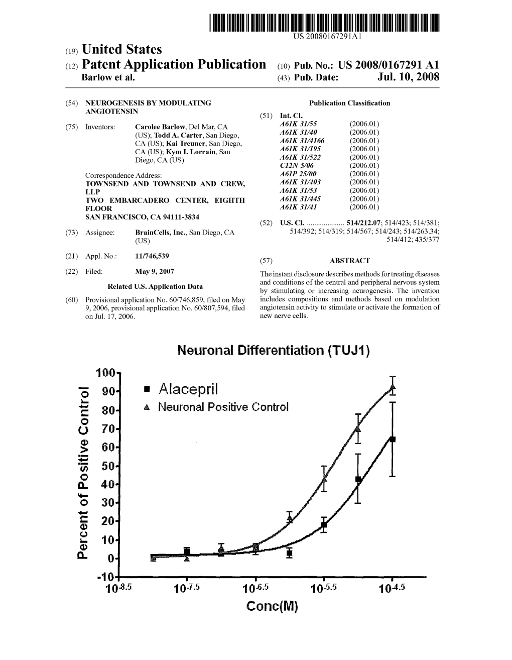 Alacepril a Neuronal Positive Control