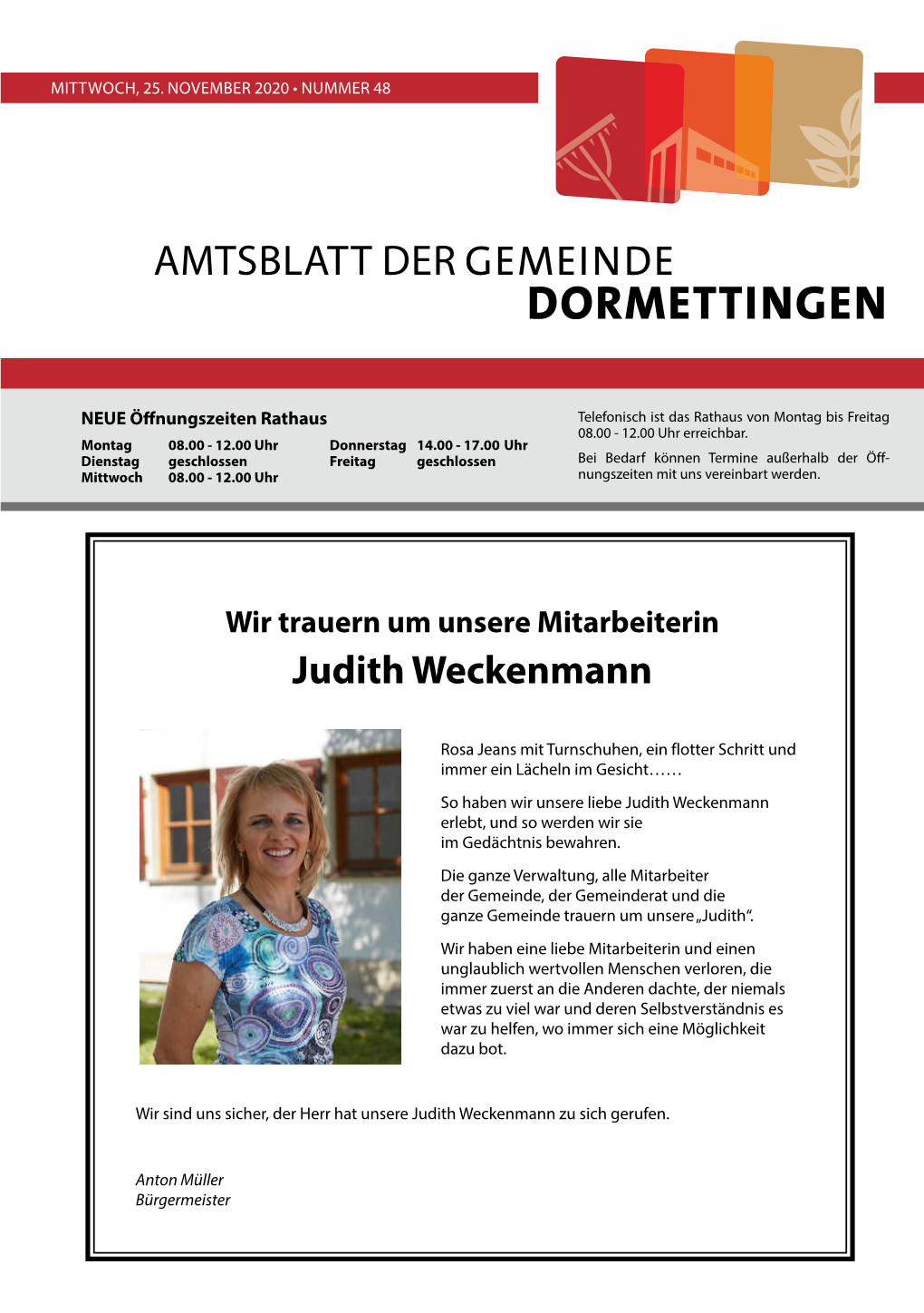 Amtsblatt Der