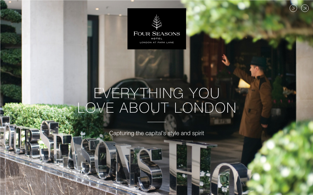 Everything You Love About London