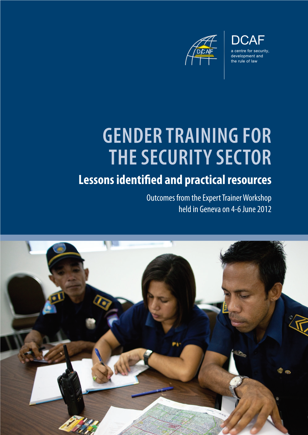 Gender Training for the Security Sector