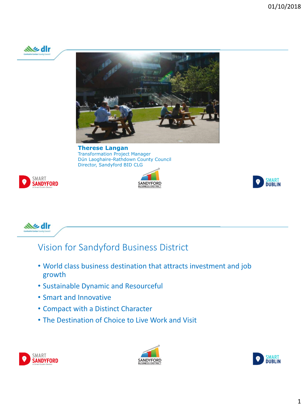 Vision for Sandyford Business District