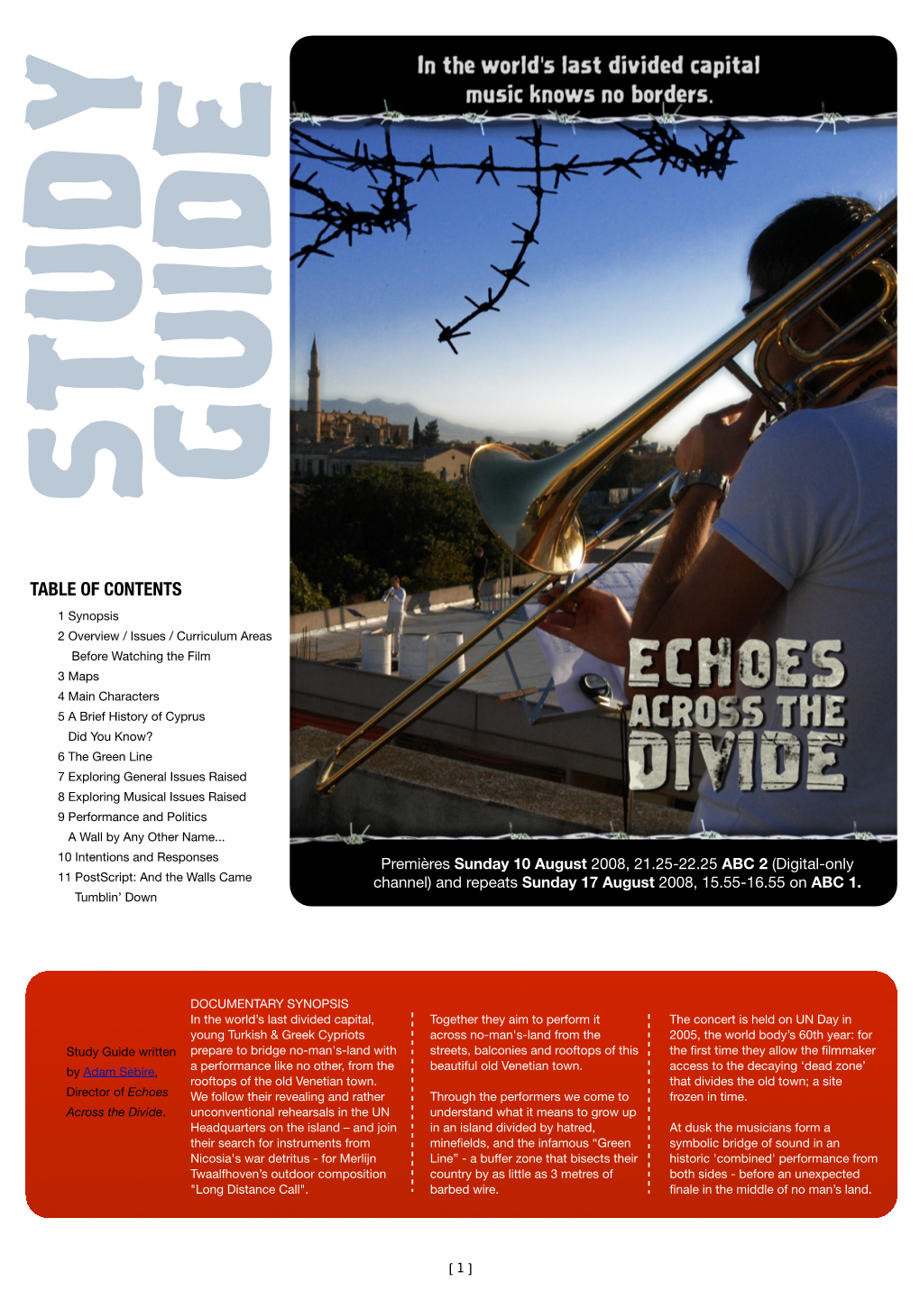 Echoes Across the Divide, by Australian • Attitudes of Everyday Cypriot People