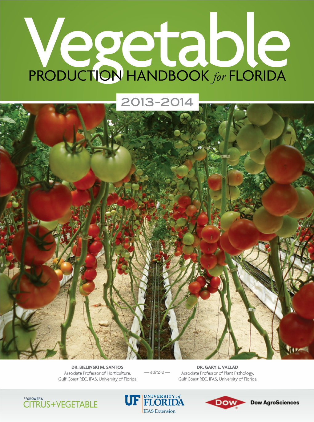 Vegetable Production Handbook Contents