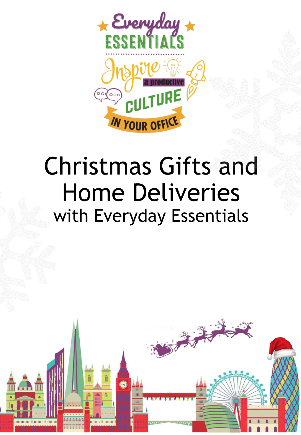 Christmas Gifts and Home Deliveries with Everyday Essentials Advent Calendars